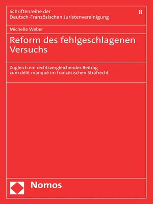 cover image of Reform des fehlgeschlagenen Versuchs